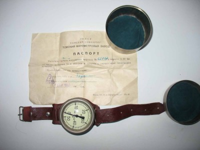 Водолазам!Прибор измерения глубины!С паспортом!