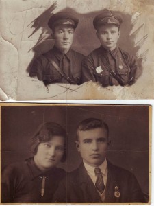 7 фото из одной семьи.