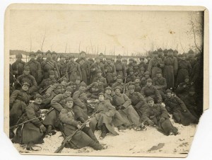 Групповая фотка с винтовками!