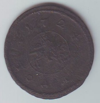 1 копейка 1724 года