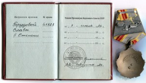 Трудовая Слава 2 ст №41828 на документе.