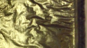 Портсигар Самородок Серебро 916 пр.