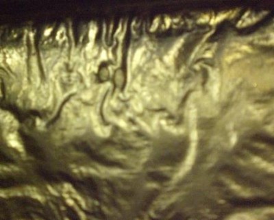 Портсигар Самородок Серебро 916 пр.