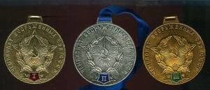 Чемпионат ВС РФ 1,2,3 места (алюминий)