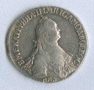 Полуполтинник 1766г (ммд-еi)