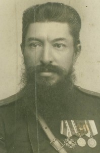 Воен. чиновник со Станиславом, медаль "перепись населения".