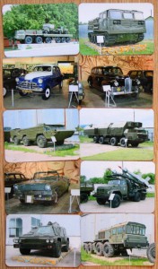 Календарики Музей военных авто Рязань 2010