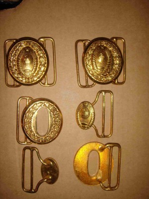 Пряжка к парадному генеральскому ремню