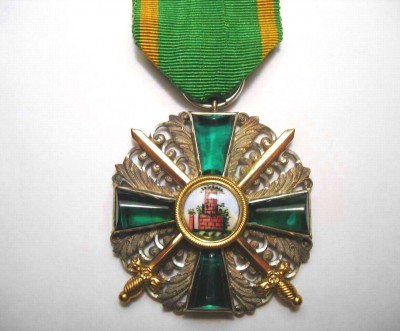 Орден Церингенского Льва c золотыми мечами 3 класс (Баден)