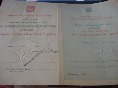 Чехословакия Партизан комплект.