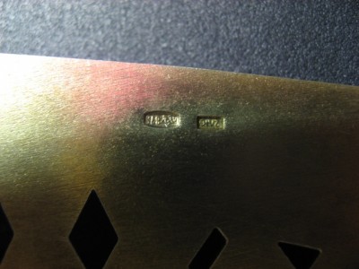 лопатка для торта 875* эмаль,кремль