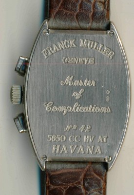 Franck Muller Havana  750-я проба. В МАГАЗИНЕ - 38500$