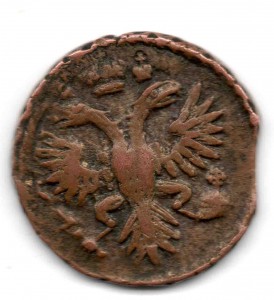 Деньга 1731 года. Брачек .