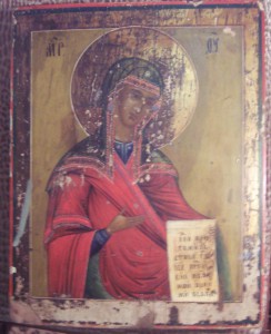 Три иконы диесуса.