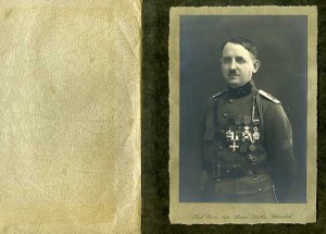 виньетка "Военного с наградами"