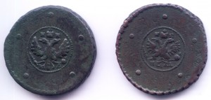5 копеек 1727г 2шт