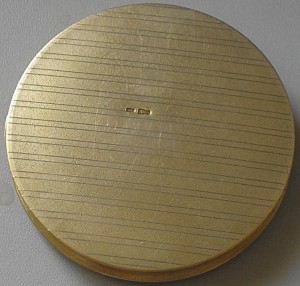 Пудреница Ленинград Серебро !