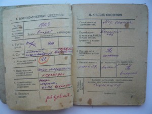 Интересные документы четы Лысовых 1929-40г.