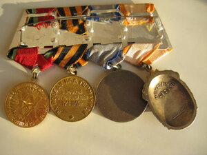 Планка: ЗП,Отвага,ЗПНГ,20 Л. победы. Люкс.