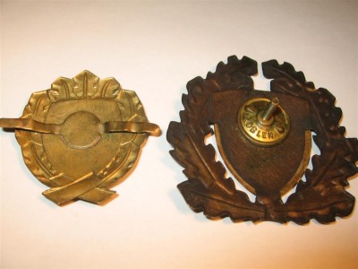 Эстонские полицейские кокарды