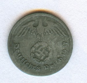 10 Reichspfennig 1937 год