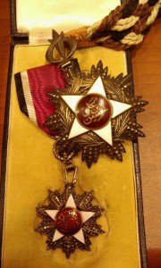 ЗВЕЗДА ОРДЕНА НЕЗАВИСИМОСТИ- ИОРДАНИЯ