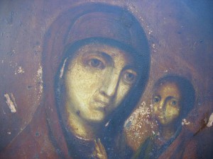 Тихвинская.Оклад.Киот