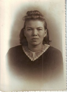 Уд-е военного строителя на жещину. 1945г.