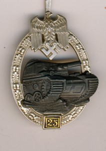 25 танковых атак в серебре