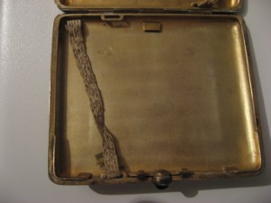 портсигар "Русский богатырь"