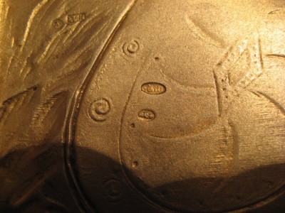 портсигар "Русский богатырь"