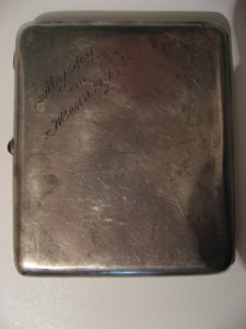 портсигар "Русский богатырь"