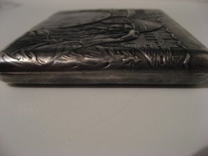 портсигар "Русский богатырь"