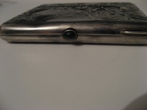 портсигар "Русский богатырь"