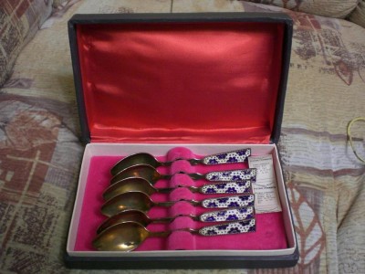 Серебряные ложки. 6 шт.