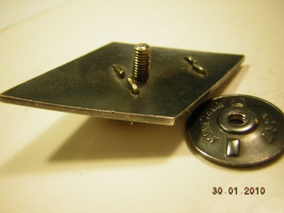 Ред.ромб  ВАСА(КОНТРРАЗВЕДКА)____1 тип.серебро !!!