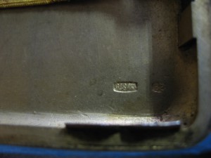 портсигар 875* довоенная Латвия.