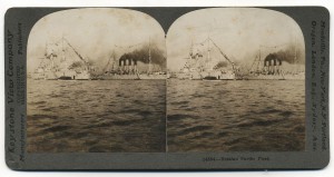 ЭБР Севастополь и КР Варяг в Порт-Артуре