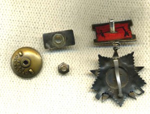 ОВ-2 №93** (подвесная с булавкой)  с интересным доком.