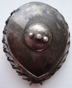 Знак провизора, большой, серебро.