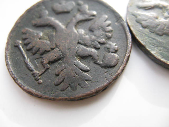 Деньга 3 шт. (1743,1737,1748 гг.)