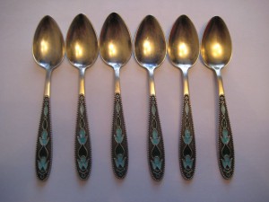 6 кофейных ложек