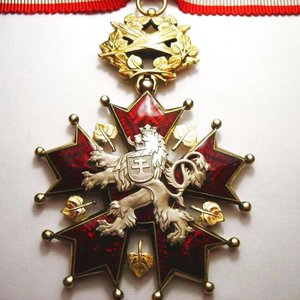 Чешский орден Белого Льва 3 кл. (гражданский до 1948 г.)