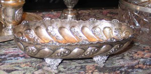 Ваза серебро (проба 800) вес 292 гр