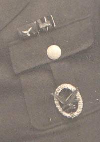 ЛЕТЧИК люфтваффе + ЗНАК БОРТРАДИСТА .... III рейх