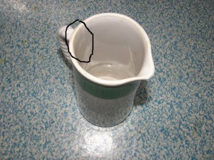 Кувшин РККФ - ФЛОТ в отличном состоянии