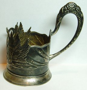 Подстаканник "Лебеди"