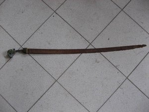 Остатки казачей шашки. Откопанная.