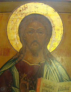 Вседержитель в ковчеге + Симеон и Анастасия