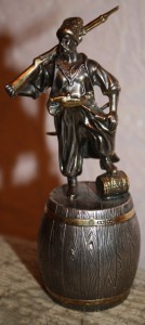 Стопка Казак с ружьем.